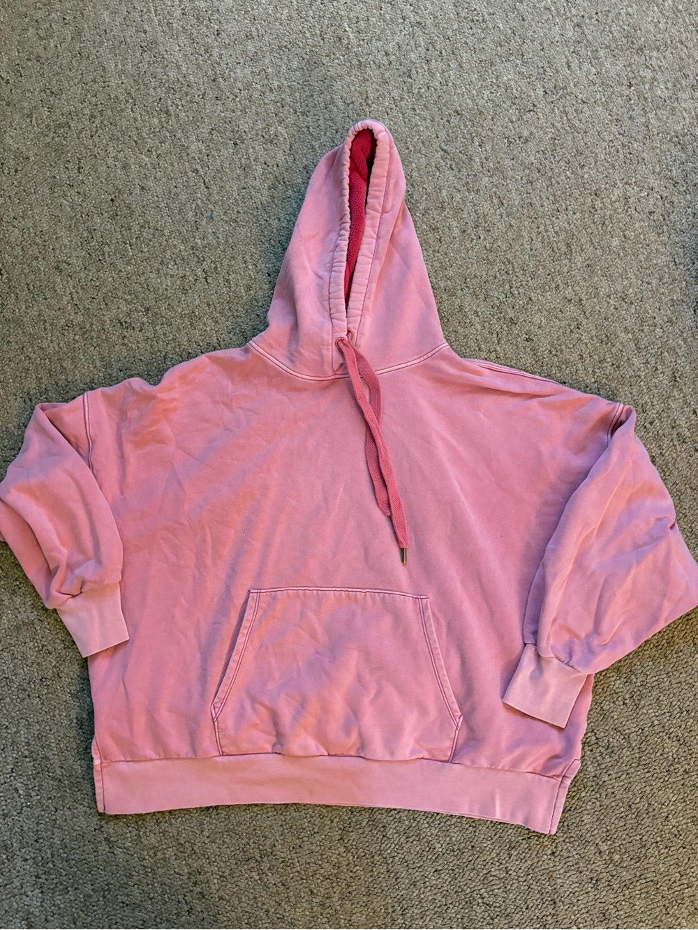 American Eagle Outfitters Dusty Pink Pullover Hoodie